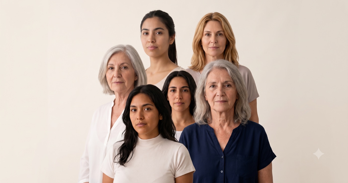 Mujeres argentinas de distintas edades